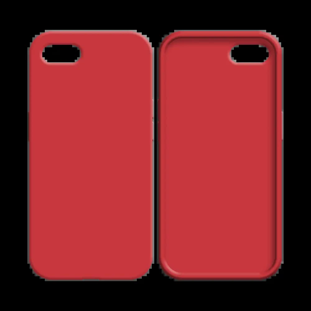 Coque silicone iPhone 7 / 8 / SE - Rouge - Vue 2