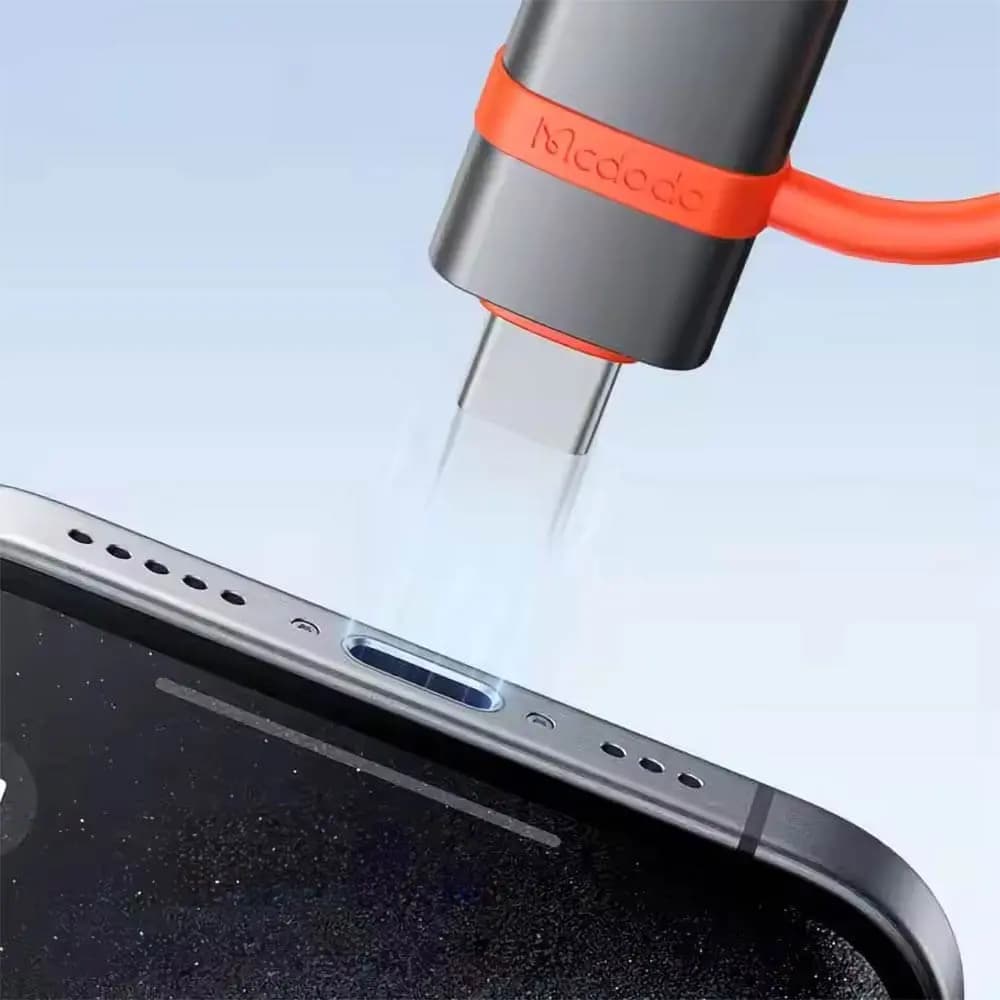 Adaptateur OTG USB femelle vers USB-C mâle Mcdodo OT-3810 Noir - Vue 5