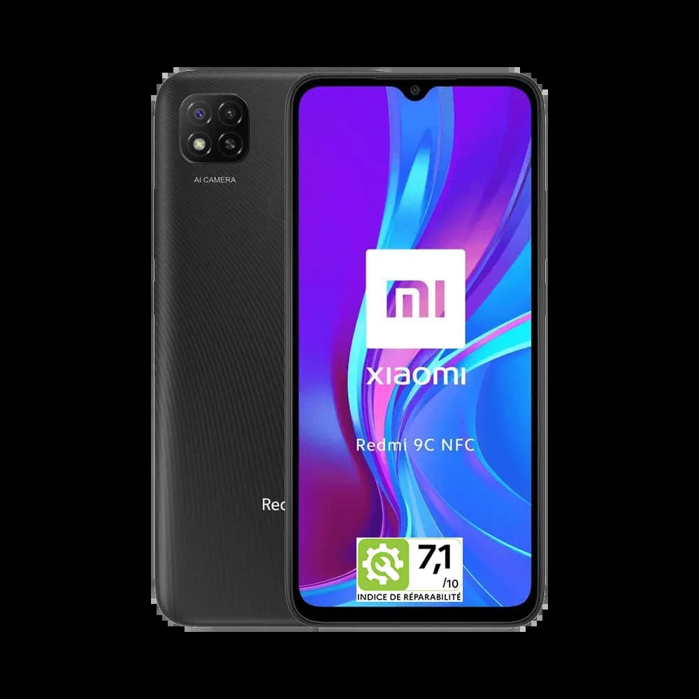 Smartphone occasion Xiaomi Redmi 9C NFC 32Go - Noir
