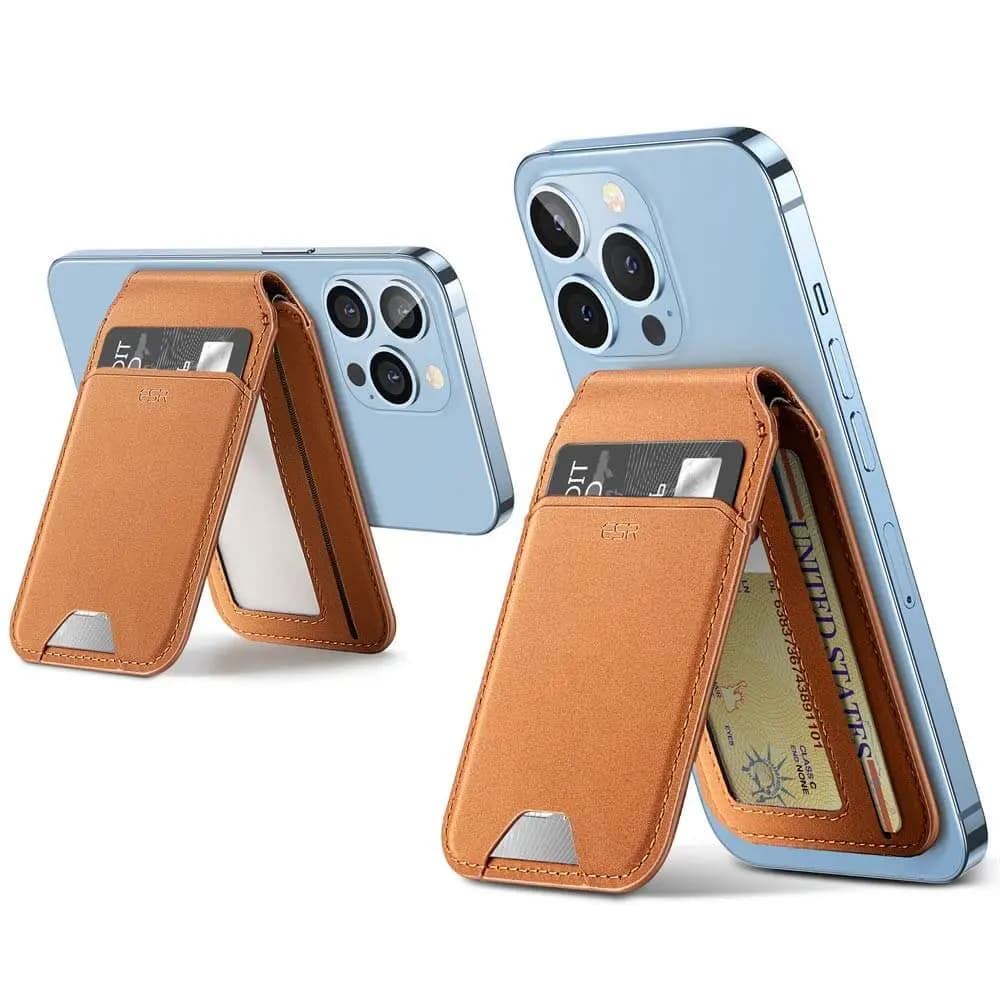 Porte-Cartes MagSafe ESR Marron - Vue 4