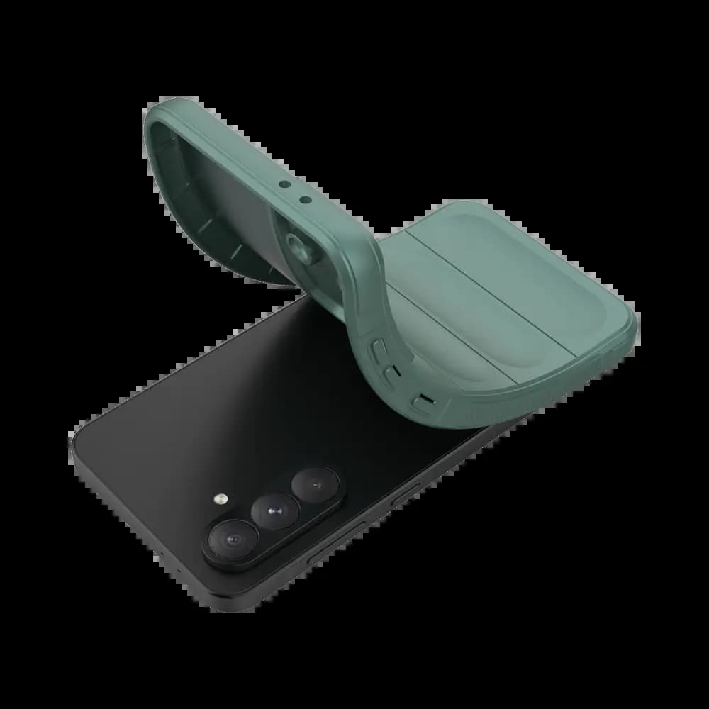 Coque de protection antichoc renforcée – Samsung Galaxy A36 5G / A56 5G – PROTECT IX008 Vert Foncé - Vue 3