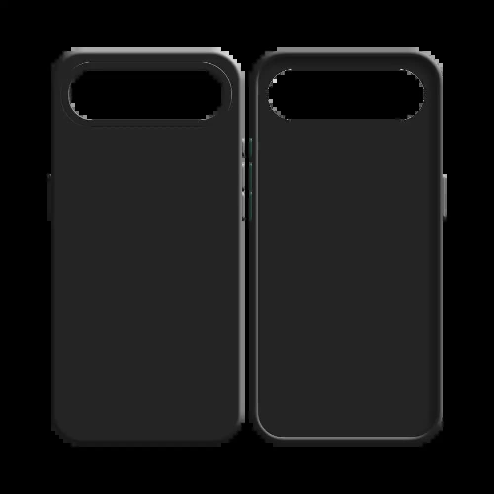 Coque silicone iPhone Air - Noir - Vue 4