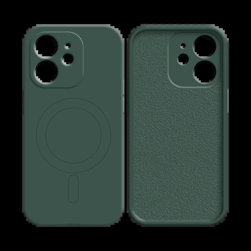 Coque de Protection PROTECT pour Apple iPhone 12 Mini MagSafe Vert Foncé - Vue 2