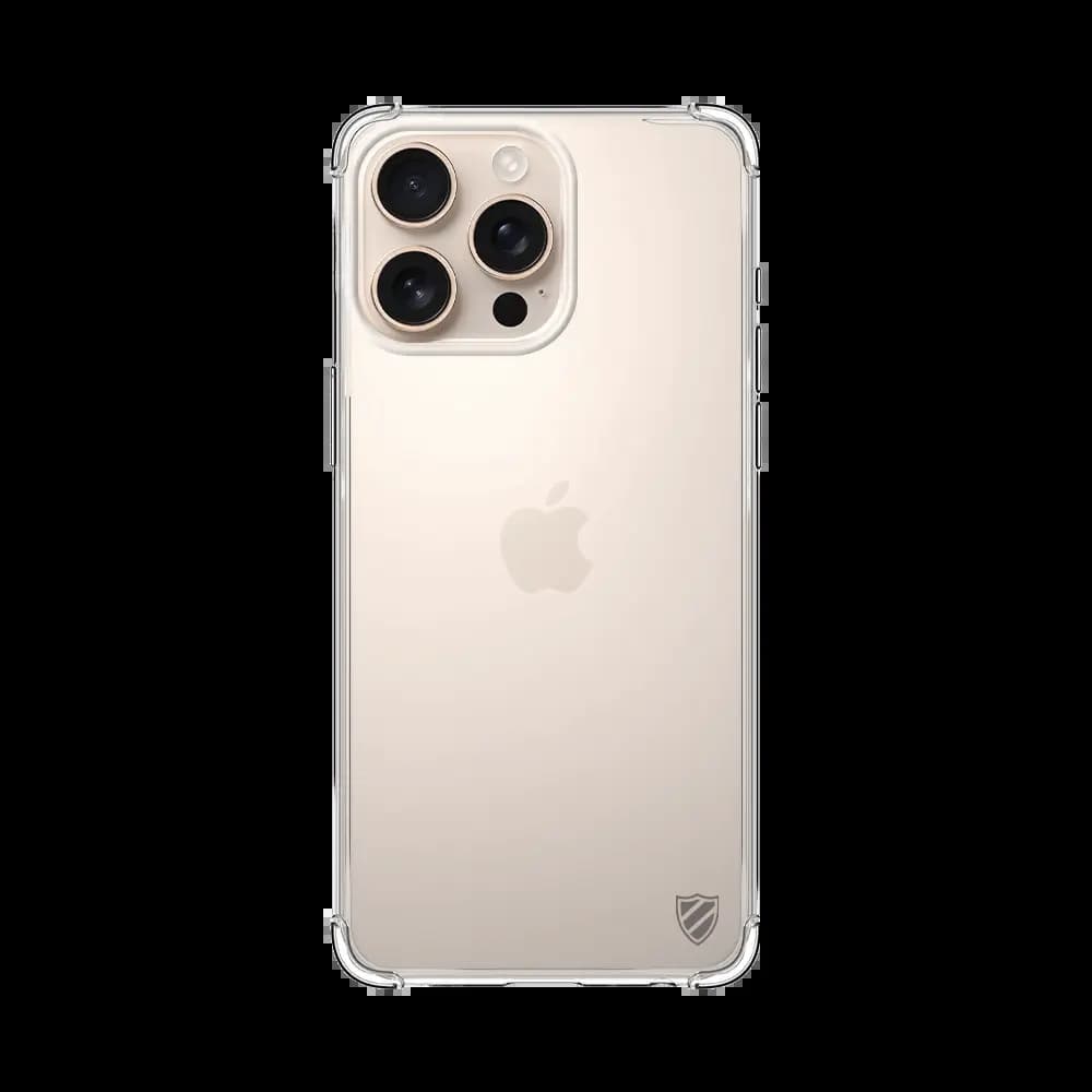 Coque antichoc renforcée transparente – iPhone 16 Pro – silicone PROTECT - Vue 8