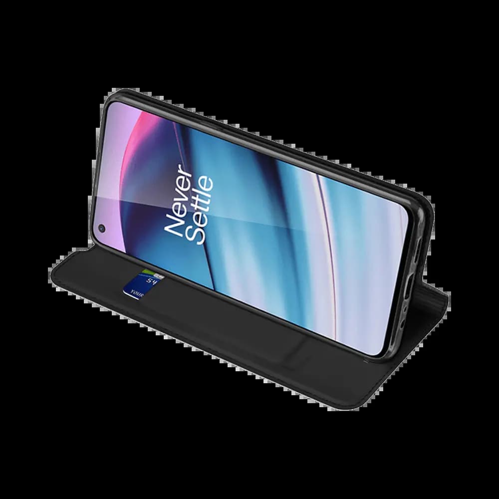 Housse folio OnePlus 9 Pro porte-carte – Dux Ducis Skin Pro Noir - Vue 4