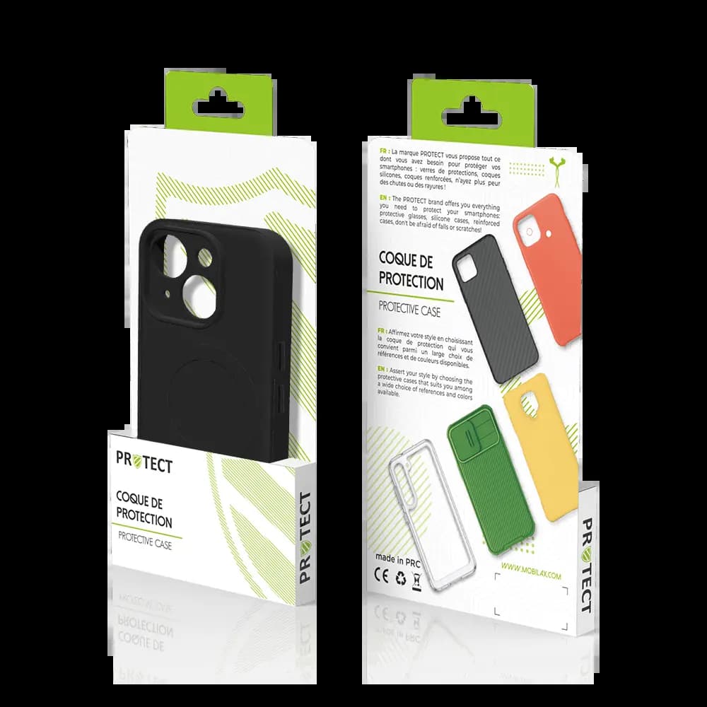 Coque de Protection PROTECT pour Apple iPhone 14 MagSafe Noir - Vue 3