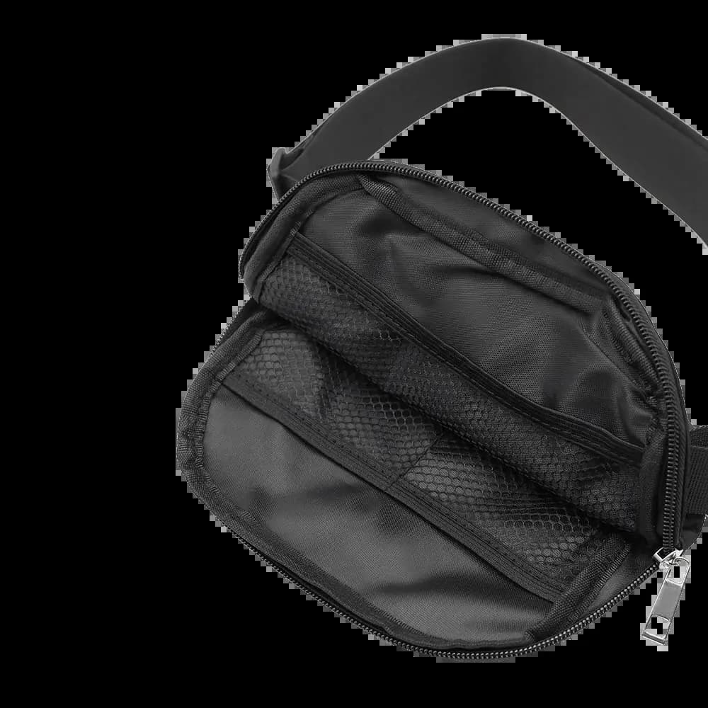 Sac Banane en Nylon Noir - Vue 5