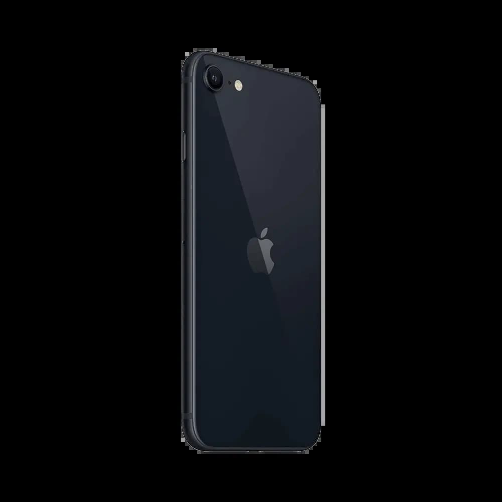 Smartphone occasion iPhone SE (3e Gen) 128Go grade C - Minuit - Vue 3