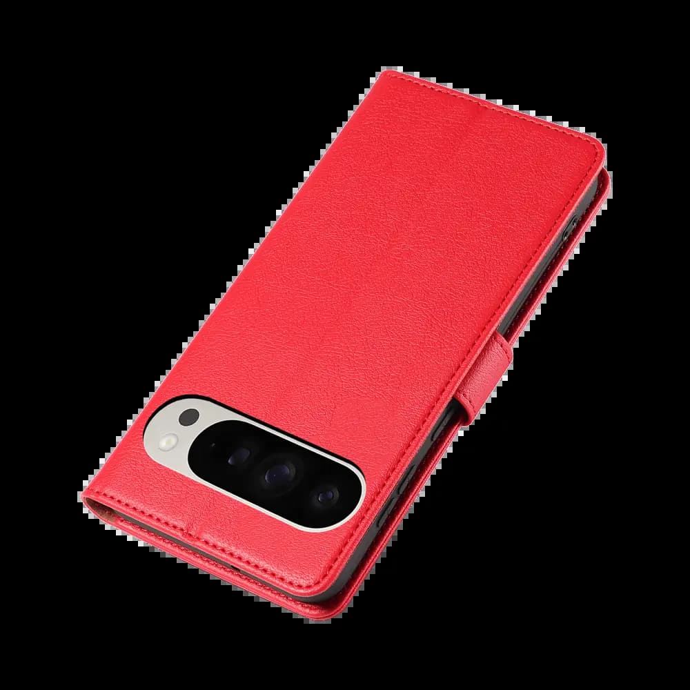 Housse folio anti-RFID compatible Google Pixel 9 / 9 Pro / 10/ 10 Pro PROTECT IP011 Rouge - Vue 6