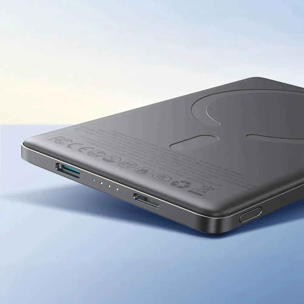 Batterie externe MagSafe 5000mAh 20W ultra-compacte – JOYROOM JR-PBM08 Noir - Vue 31