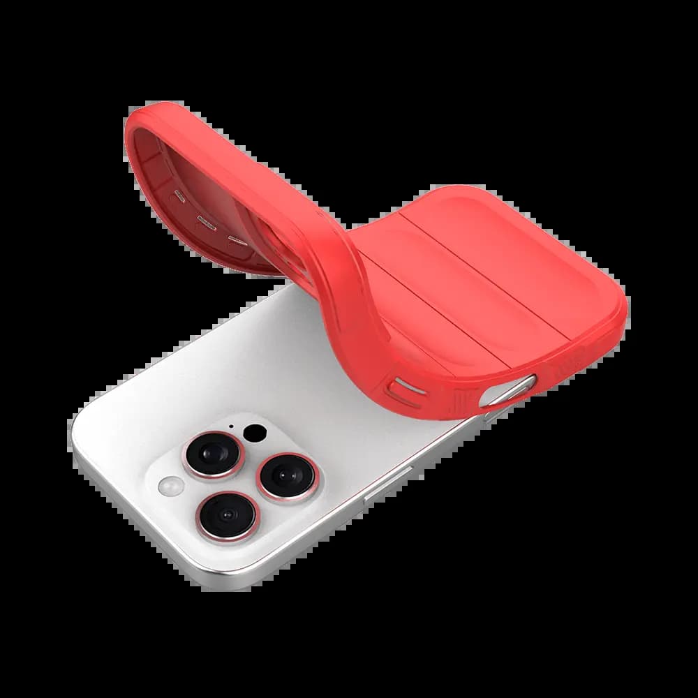 Coque de protection iPhone 16 Pro antichoc renforcée – PROTECT IX008 Rouge - Vue 3