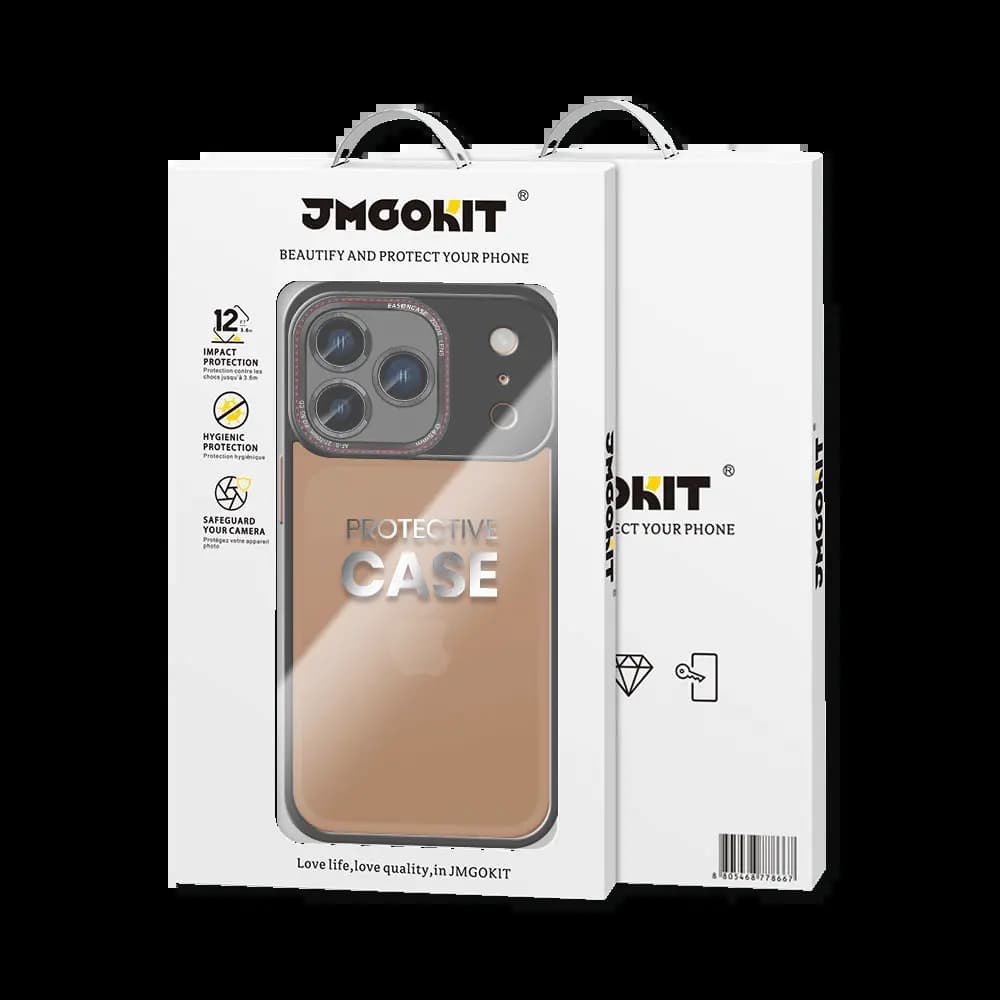 Coque de Protection Canon Lens JMGOKIT pour Apple iPhone 17 Pro Noir - Vue 2