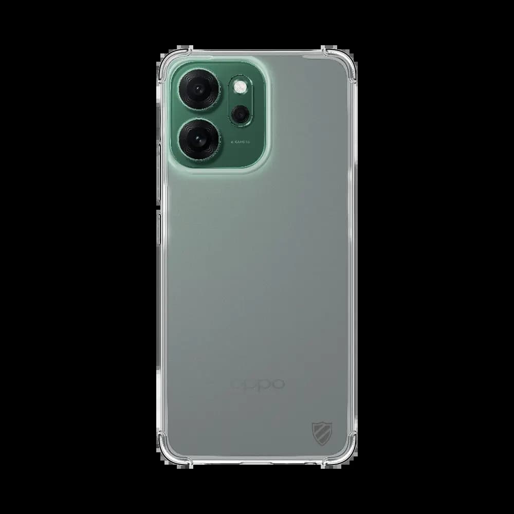 Coque antichoc renforcée silicone OPPO Reno14 F 5G PROTECT - Transparent - Vue 2