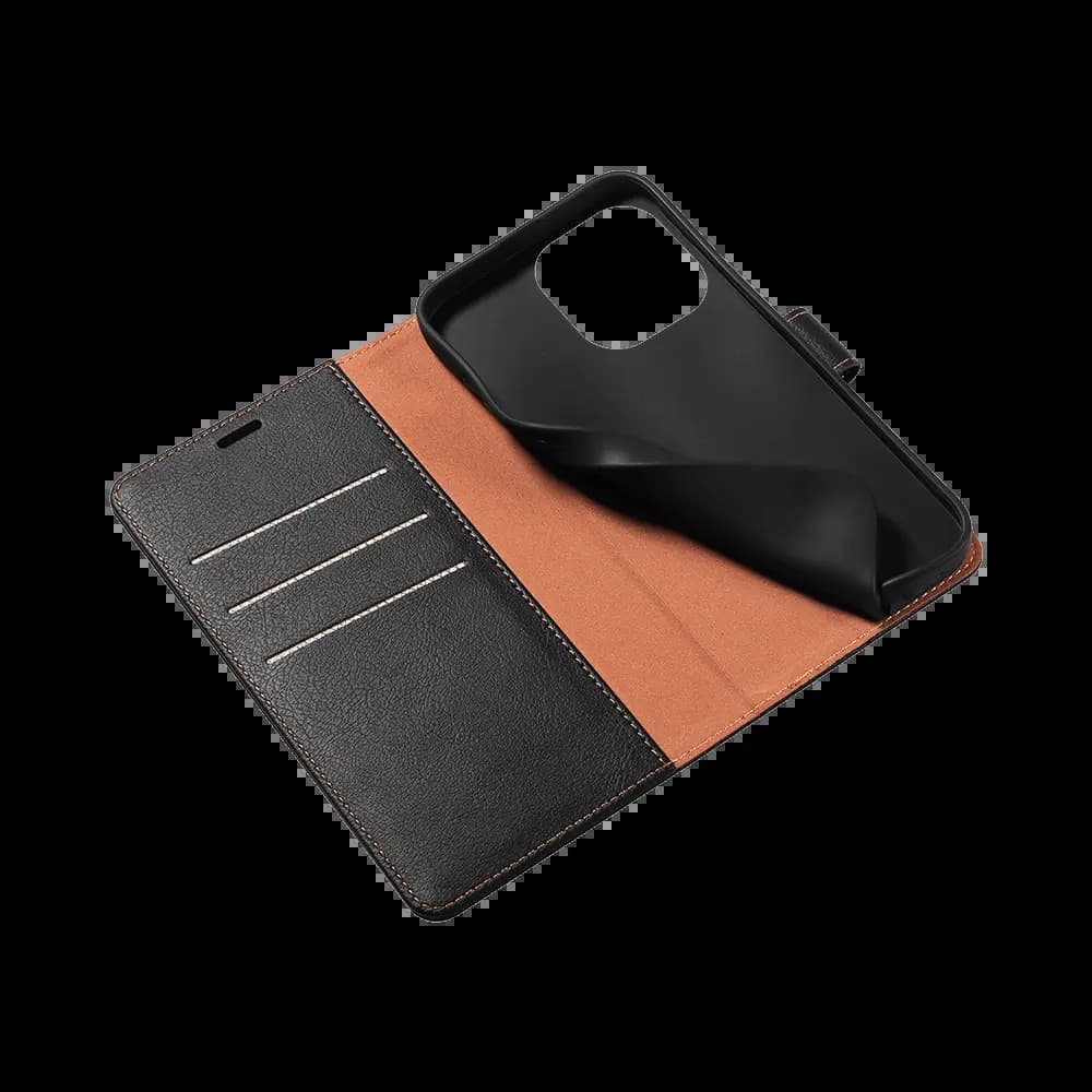 Housse folio anti-RFID iPhone 14 Pro – PROTECT IP011 Noir - Vue 4