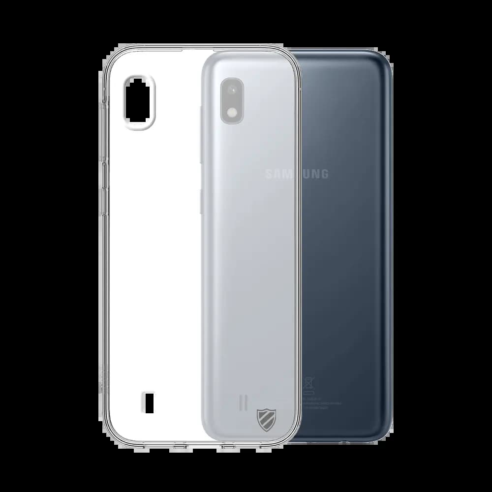 Coque Silicone PROTECT pour Samsung Galaxy A10 Transparent - Vue 2