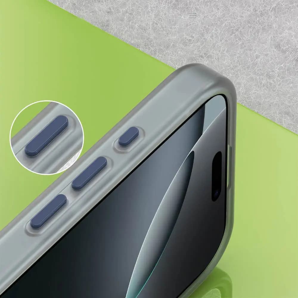 Coque MagSafe bi-matière – iPhone 16 Pro Max – PROTECT MF-006 Bleu Marine - Vue 3