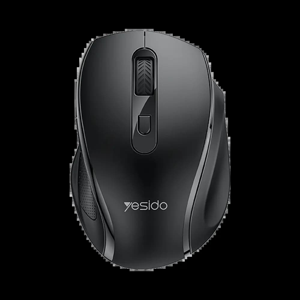 Souris sans Fil Yesido KB45 avec 6 Boutons Noir