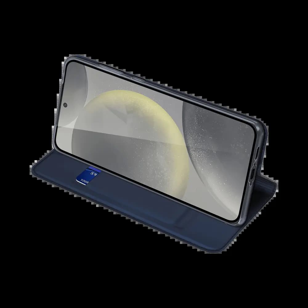 Housse folio Samsung Galaxy S24 FE porte-carte – Dux Ducis Skin Pro Noir - Vue 4