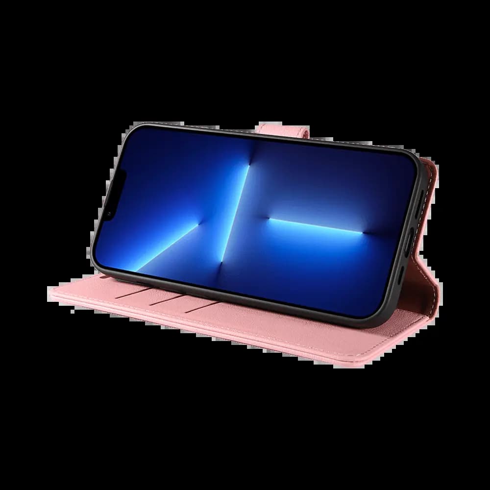 Housse folio anti-RFID iPhone 11 Pro Max – PROTECT IP011 Rose - Vue 5