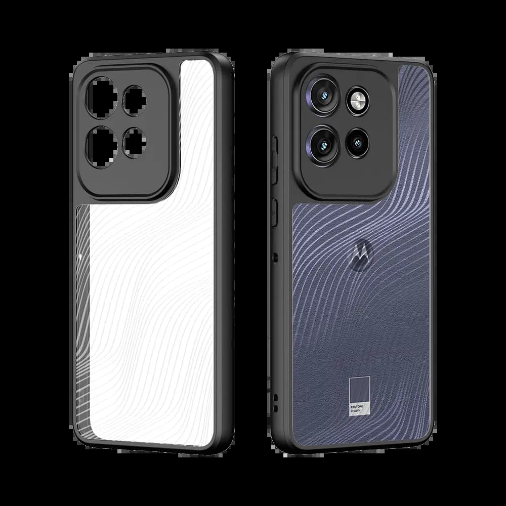 Coque anti-chocs finition mate – Motorola Edge 50 Neo – Dux Ducis Aimo Noir - Vue 2