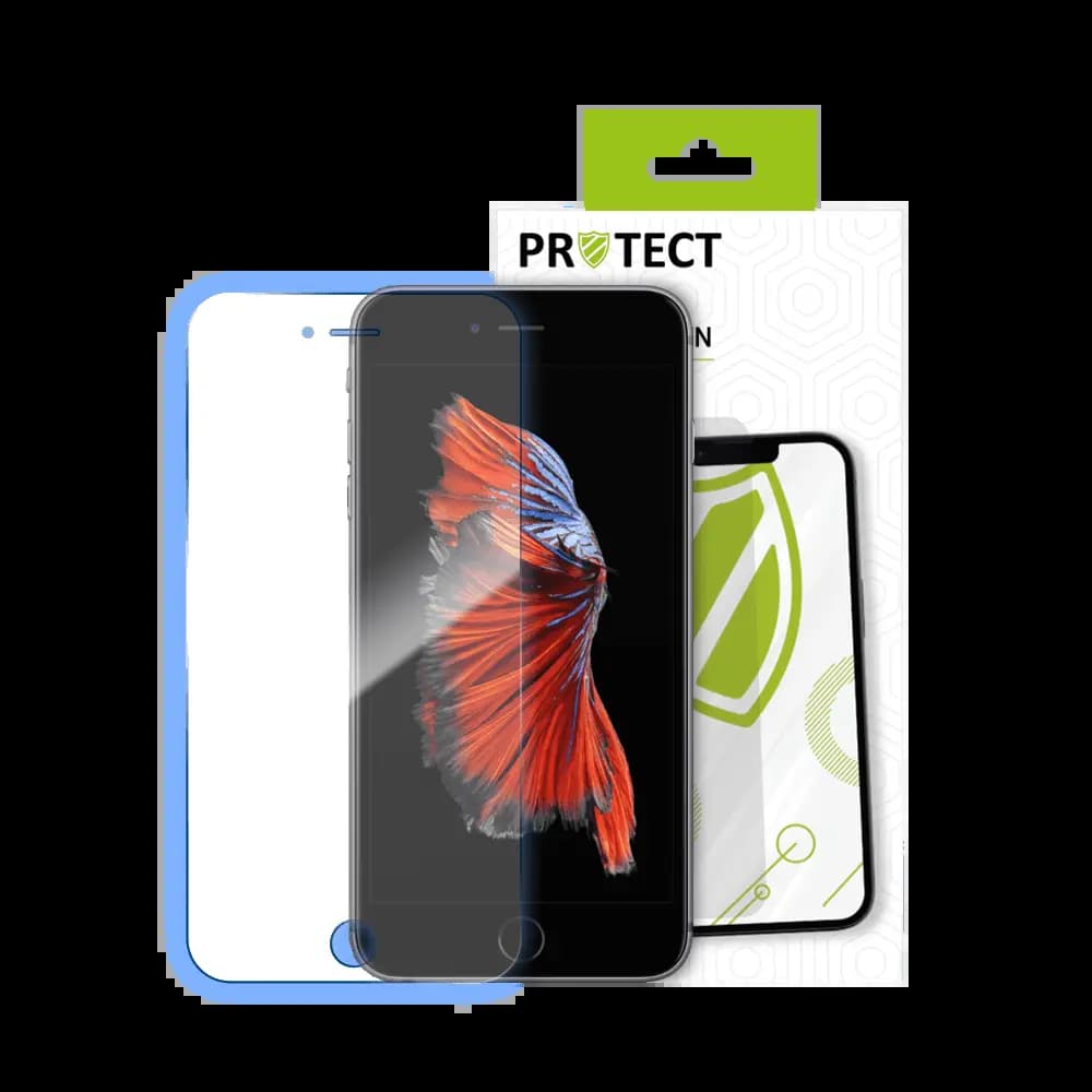 Verre trempé iPhone 6 / 6S / 7 / 8 / SE (2nd Gen) / SE (3e Gen) – protection écran 9H – PROTECT Transparent - Vue 2