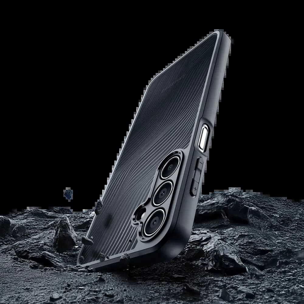 Coque anti-chocs finition mate Samsung Galaxy A16 4G / Galaxy A16 5G Dux Ducis Aimo Noir - Vue 4