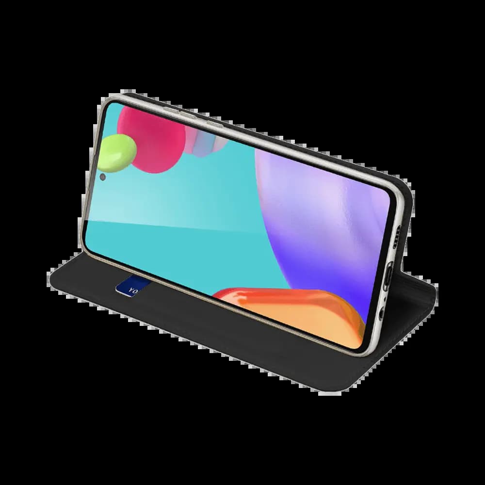 Housse folio Samsung Galaxy A52 / A52s porte-carte – Dux Ducis Skin Pro Noir - Vue 3