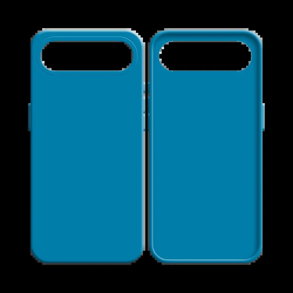 Coque silicone iPhone Air - Bleu Ciel - Vue 2
