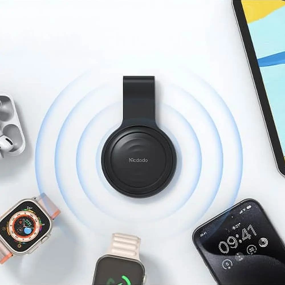 Traceur GPS Mcdodo avec Apple Find My Noir - Vue 3