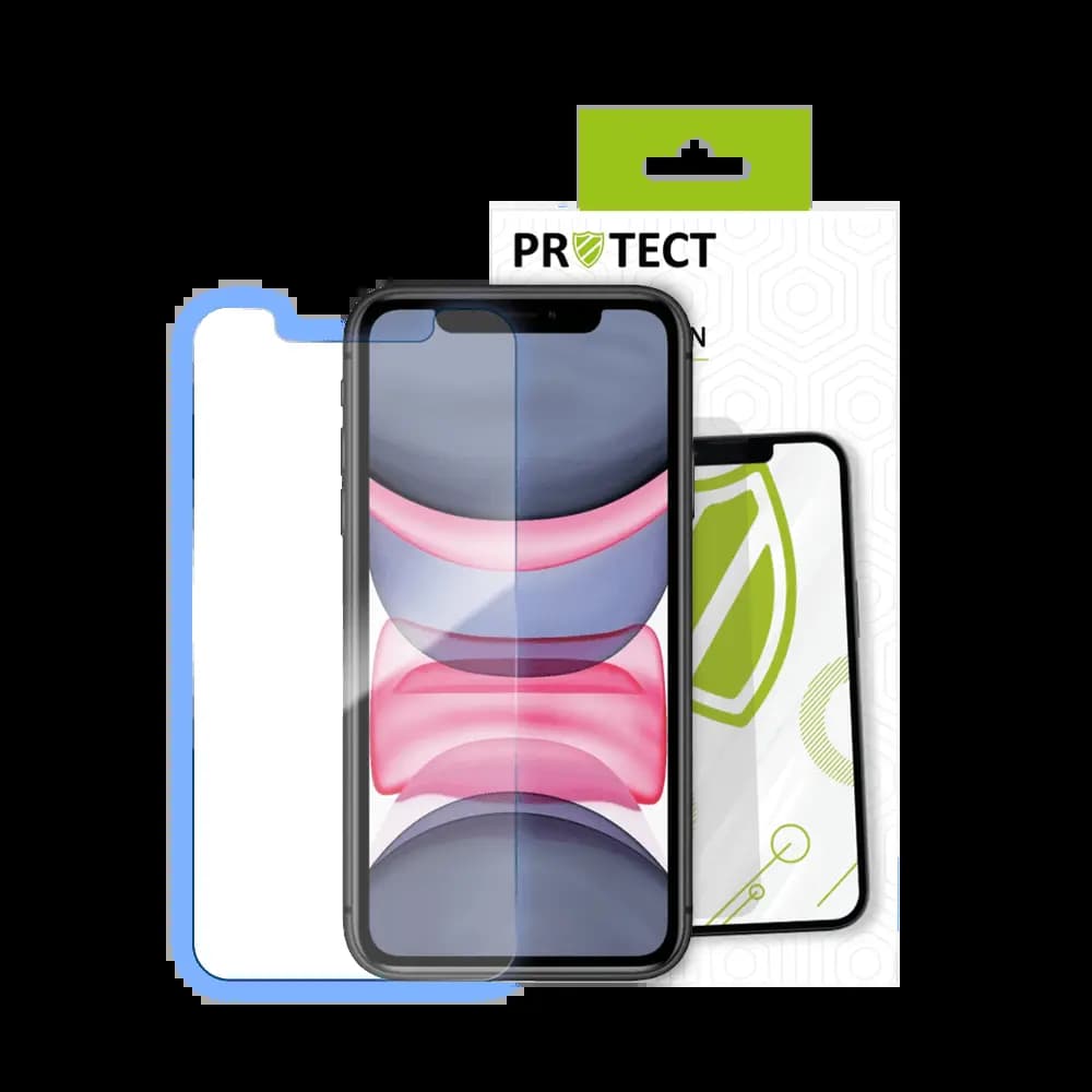 Verre trempé 9H – protection écran iPhone 11 / XR – PROTECT Transparent - Vue 2