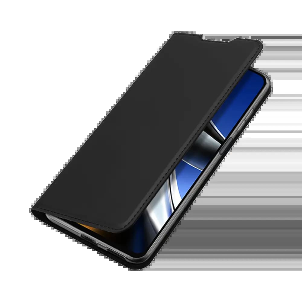 Housse folio Xiaomi Poco X4 Pro 5G porte-carte – Dux Ducis Skin Pro Noir - Vue 3