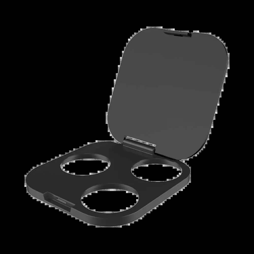 Protection Lentille avec Cache Camera Apple iPhone 17 Pro Noir - Vue 2