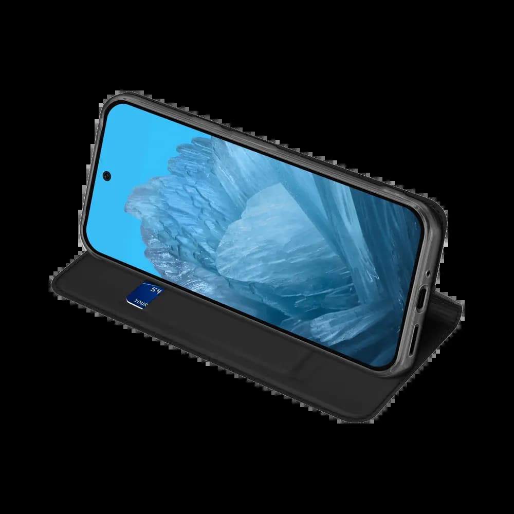 Housse folio Google Pixel 9 Pro XL porte-carte – Dux Ducis Skin Pro Noir - Vue 4