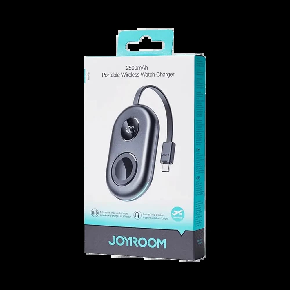 Chargeur montre connectée 2500mAh magnétique avec câble USB-C – Joyroom JR-W09 Noir - Vue 4