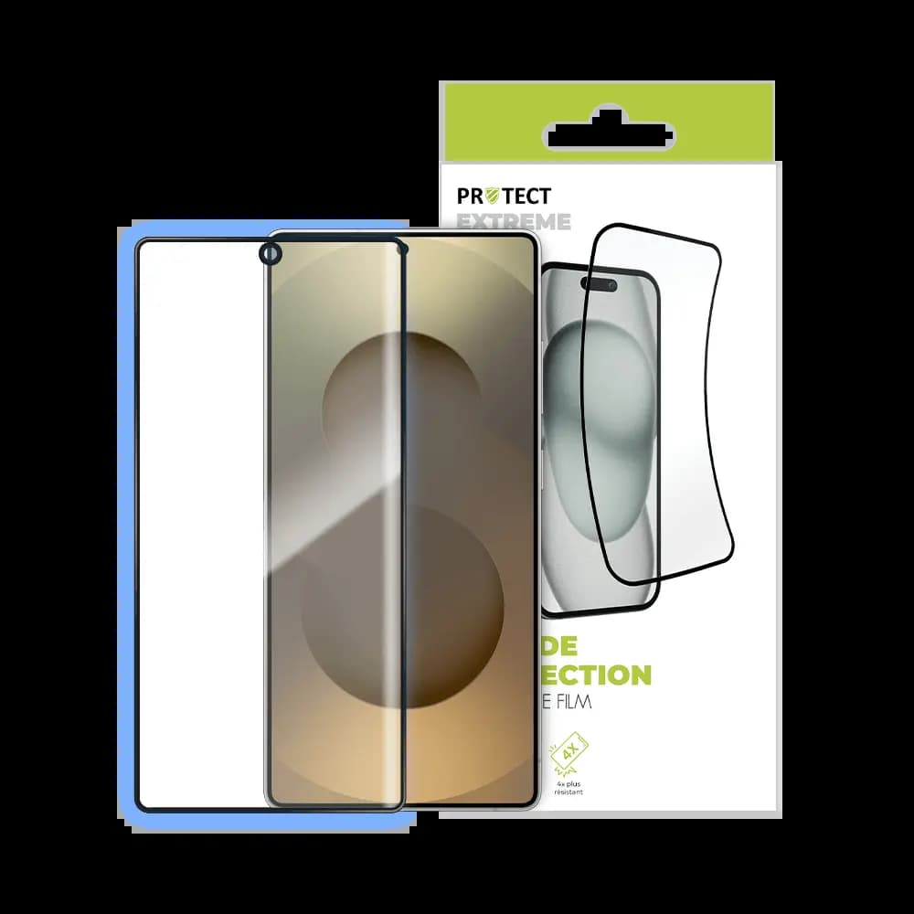Film de protection extrême 7H – Samsung Galaxy S25 Ultra – PROTECT Transparent - Vue 3
