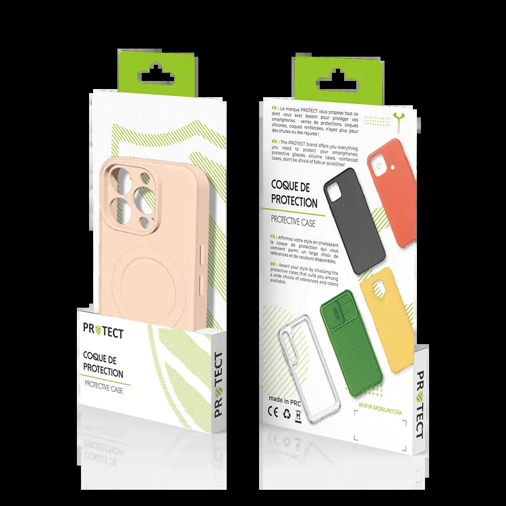 Coque de Protection PROTECT pour Apple iPhone 16 Pro Max MagSafe Rose - Vue 3