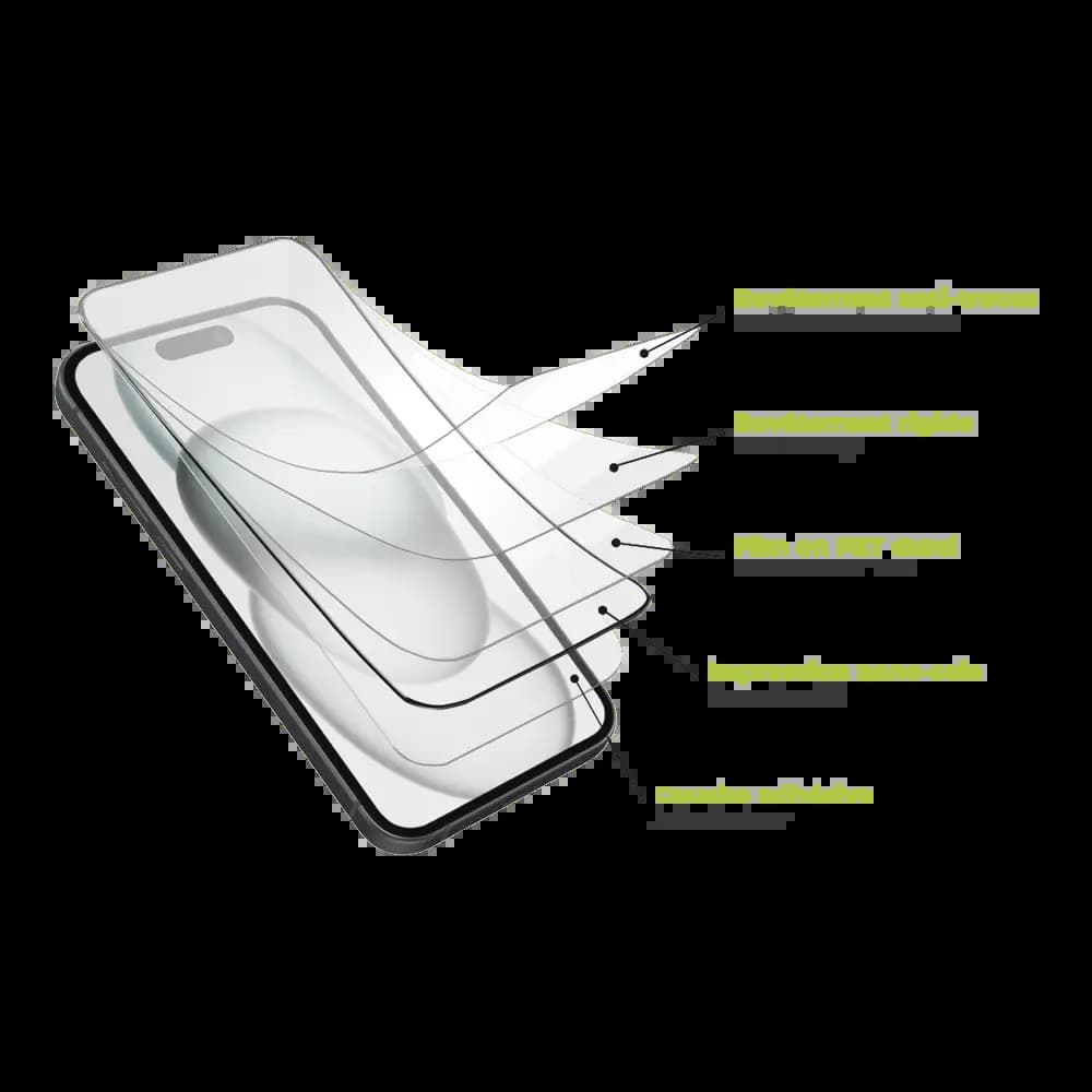 Film de protection extrême 7H – Samsung Galaxy A54 5G – PROTECT Transparent - Vue 2