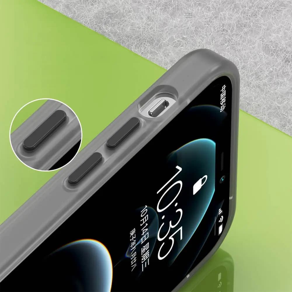 Coque MagSafe bi-matière –  iPhone 12 Pro Max – PROTECT MF-006 Noir - Vue 3