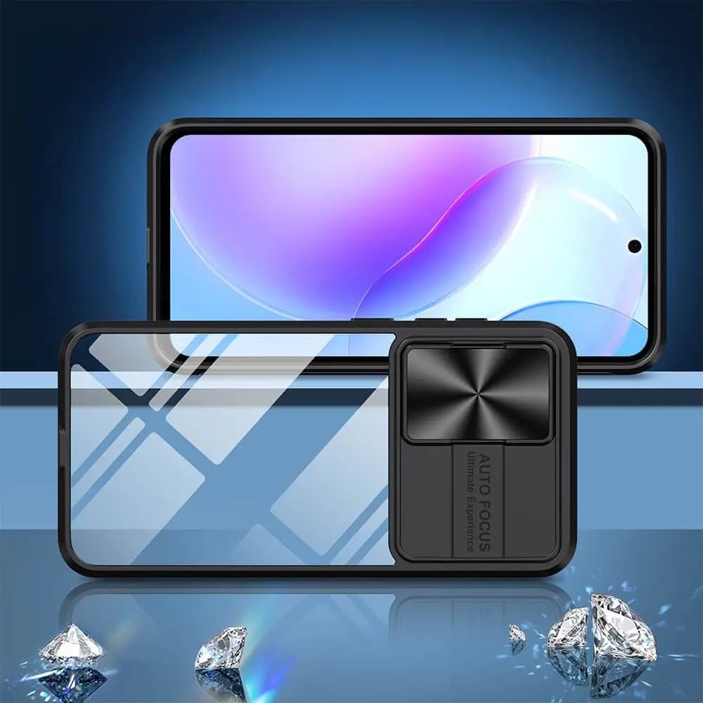 Coque avec cache caméra - Samsung Galaxy A36 5G / A56 5G – PROTECT IE027 Noir  - Vue 2