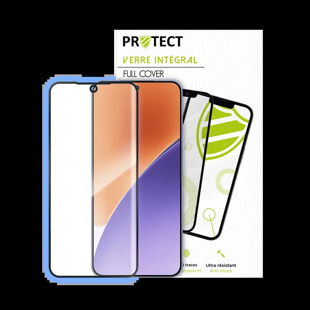 Verre trempé intégral 5D 9H – protection écran Xiaomi 15 5G – PROTECT Noir - Vue 2