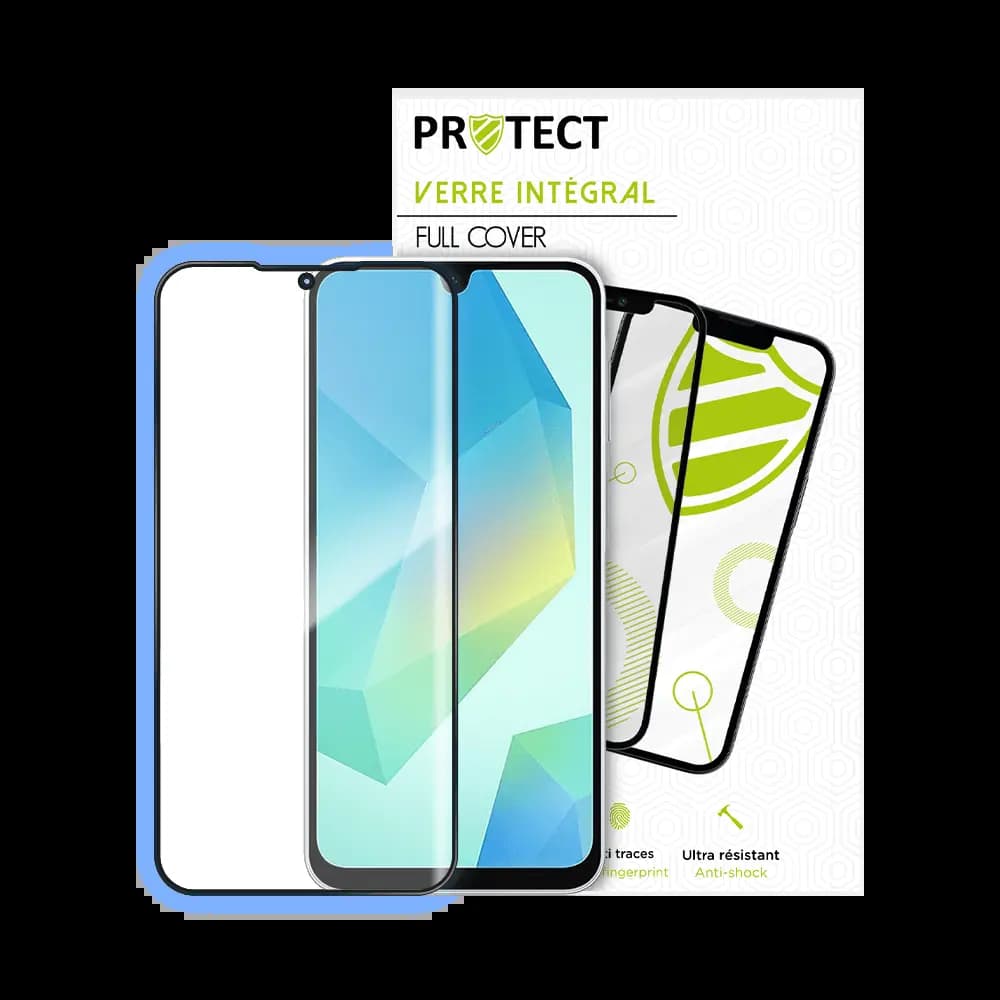 Verre trempé intégral 5D 9H – protection écran compatible Samsung Galaxy A16 5G / A16 4G – PROTECT Noir - Vue 2