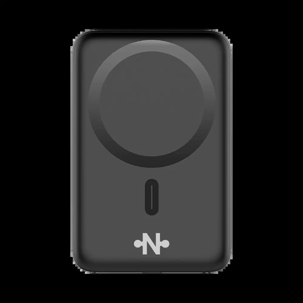 Batterie externe magnétique MagSafe 10000mAh 15W – recharge sans fil – CONNECT Noir