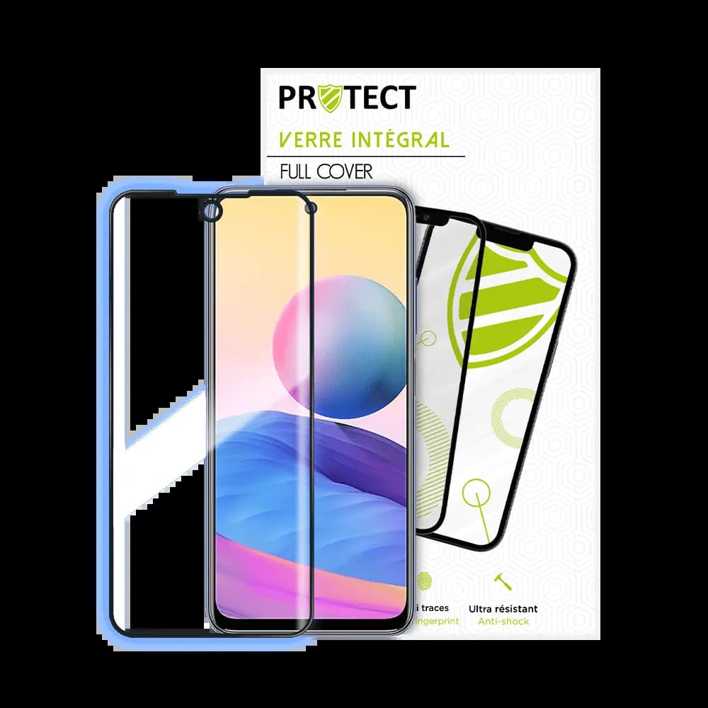 Verre trempé intégral Xiaomi Redmi Note 10 5G – protection écran 5D 9H – PROTECT Noir - Vue 2