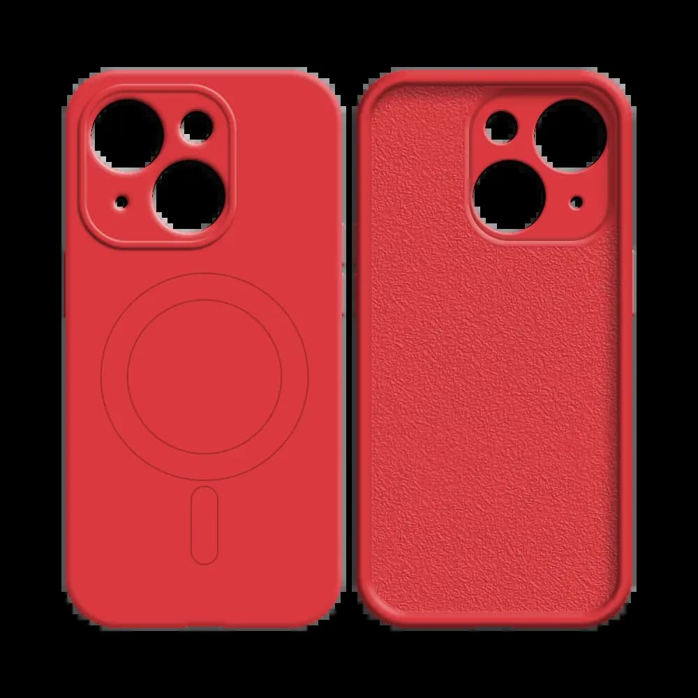 Coque de Protection PROTECT pour Apple iPhone 14 MagSafe Rouge - Vue 2