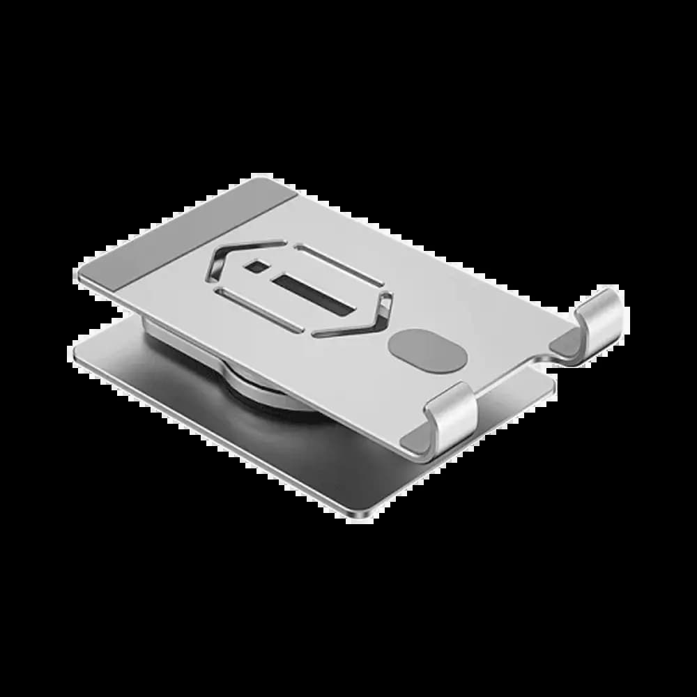 Support smartphone et tablette Wiwu Pliable - rotation 360° en alliage d'aluminium Argent - Vue 2