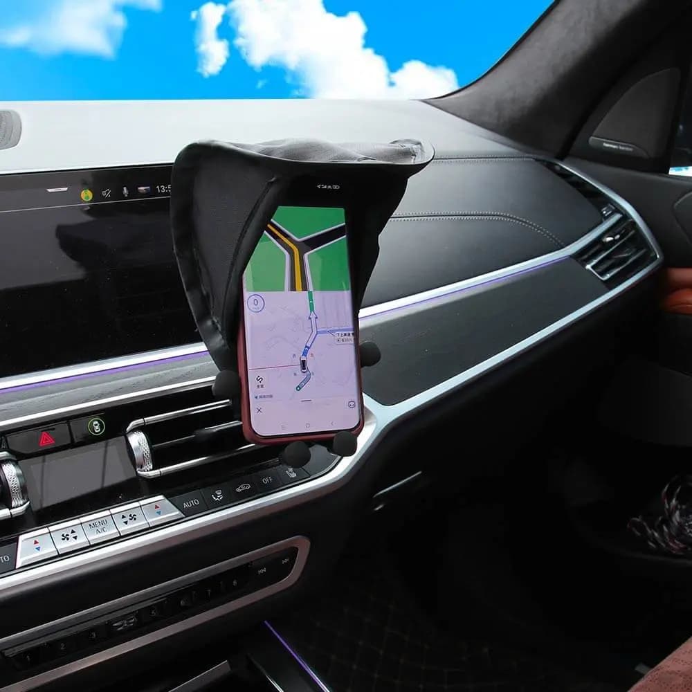 Pare-Soleil pour Smartphone Noir - Vue 4