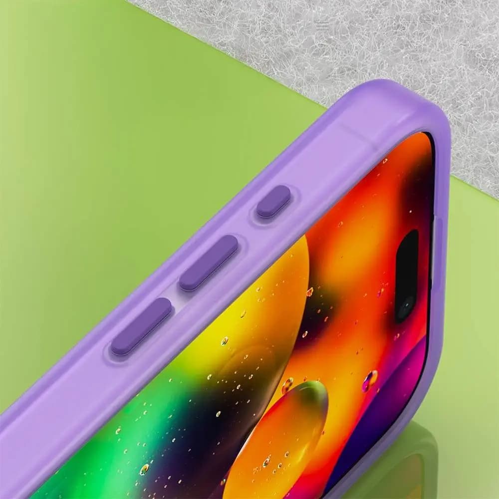 Coque MagSafe bi-matière – iPhone 17 – PROTECT MF-006 Violet Foncé - Vue 3