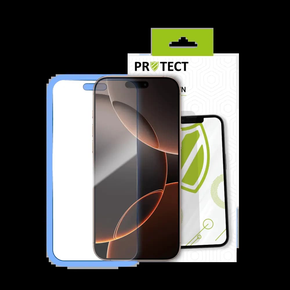 Verre trempé 9H – protection écran Apple iPhone 16 Pro – PROTECT Transparent - Vue 2
