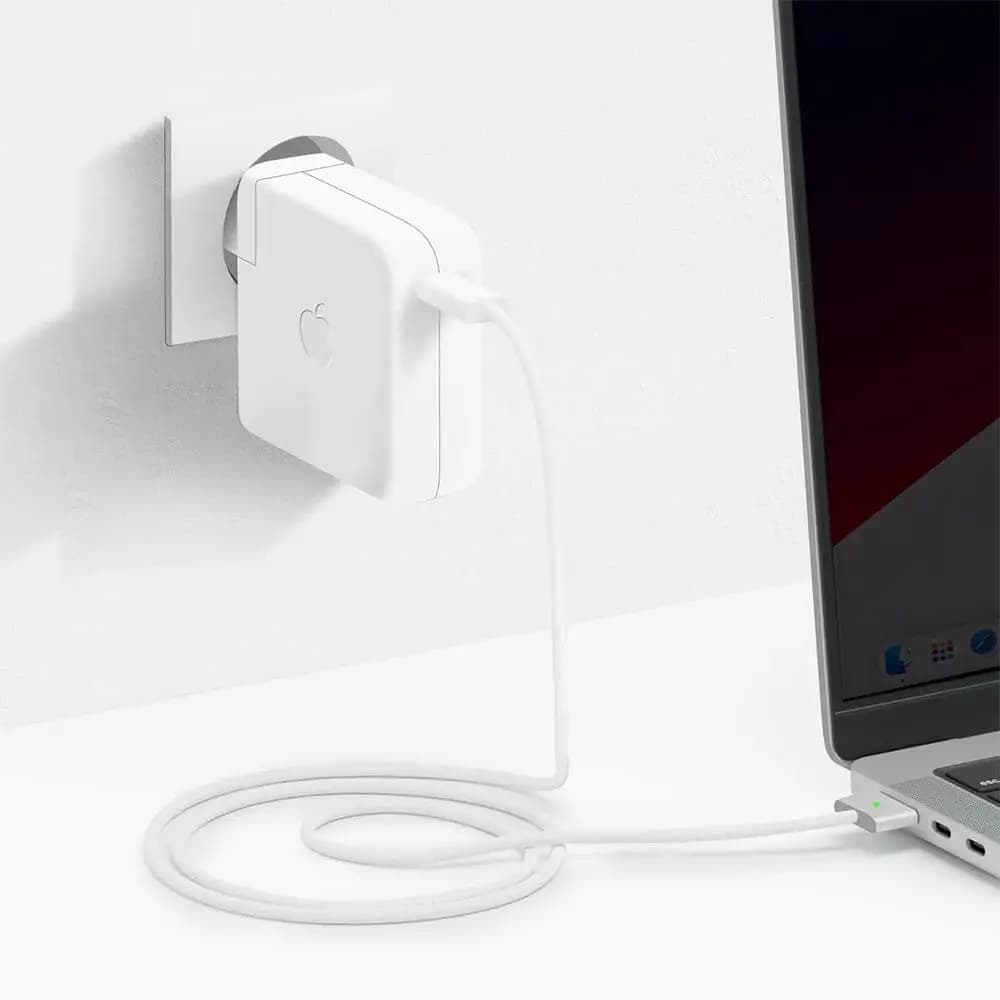 Adaptateur secteur USB-C 140W pour MacBook – Apple Blanc - Vue 2
