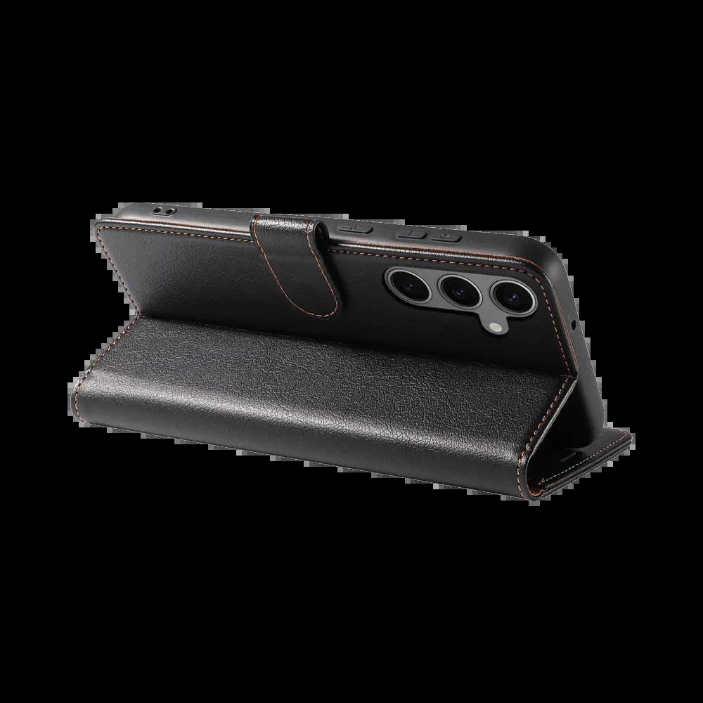 Housse folio anti-RFID Samsung Galaxy S24 – PROTECT IP011 Noir - Vue 2